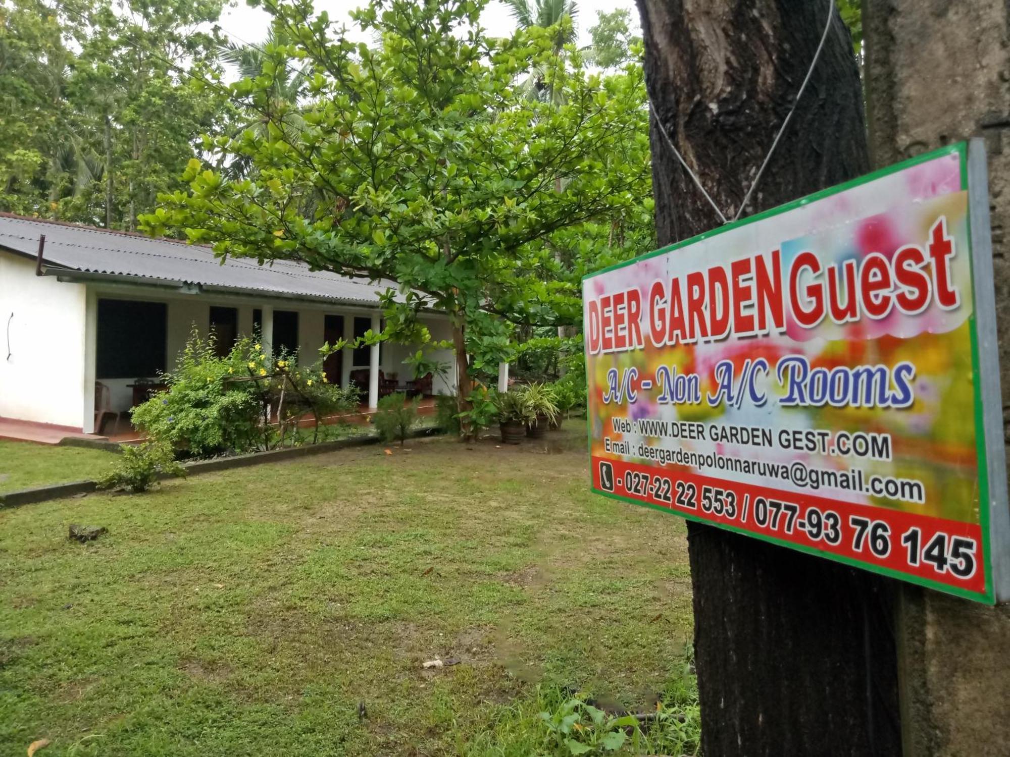 Deer Garden Guest Hotell Polonnaruwa Exteriör bild